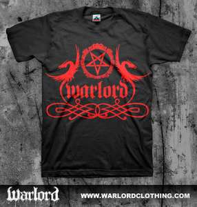 WARLORD CLOTHING Dragons T shirt (Affliction MMA Grind Thrash Metal 