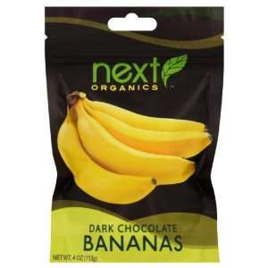 Next Organics, Banana Drk Choc Org, 4 OZ (Pack of 12)  