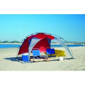 Lightspeed® Quick Canopy   Red (with detachable side wall)  
