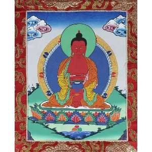  Amitabha Tibetan Buddhist Thangka 