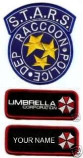 The 2 patch set will make a great addition to your RESIDENT EVIL 