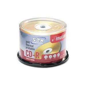  IMN17300 imation® DISC,CDR,52X,50SP,THER,GD Electronics