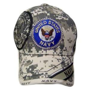  USA US NAVY SEAL DIGITAL STONE CAMOUFLAGE CAP HAT ADJ 