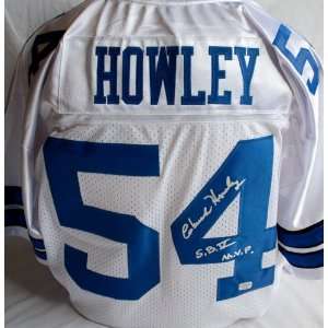  Chuck Howley Signed Cowboys Jersey