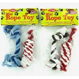    New   2pk Mini Dog Rope Toys Case Pack 72 by DDI