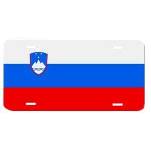  Slovenia Republika Slovenija Flag Vanity Auto License 