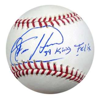 Felix Hernandez Autographed Signed MLB Baseball King Felix PSA/DNA 
