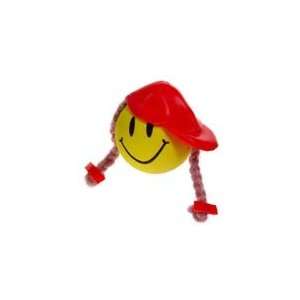  Smiley Girl Red Cap Antenna Ball Topper Automotive