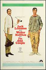 The Odd Couple 1968 Orig US 1 Sheet Movie Poster NM  