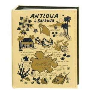  Antigua & Barbuda Map Embossed Photo Album 100 Photos 