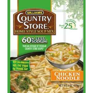 Packages Williams Country Store Low Sodium Chicken Noodle Soup 