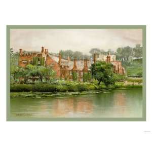 The Old Manor House Giclee Poster Print, 12x16 