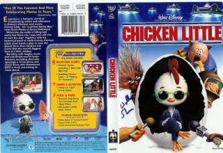 Wallace Shawn Autographed Chicken Little DVD Cover  