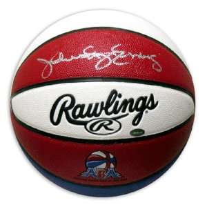 Signed Julius Erving Basketball 