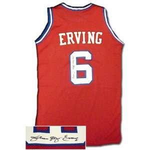 Julius Erving Philadelphia 76ers Autographed Jersey  