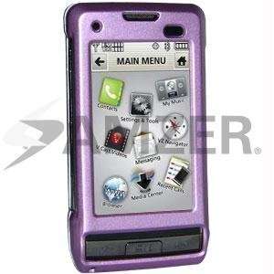  Amzer Polished Purple Snap On Crystal Hard Case Cell 