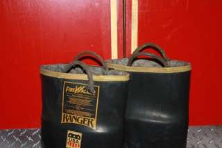 Ranger Fire Walker Firefighters Bunker Boots   Size  9 1/2 medium 