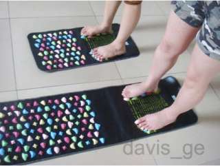 Chinese Foot Massage Walk Stone Leg Massager Mat  