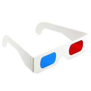  3 D Red And Blue Anaglyphic Glasses (Paper) Toys & Games