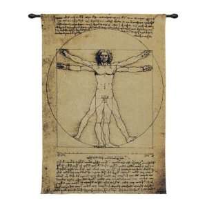  Vitruvian Man by Leonardo da Vinci , 39x53