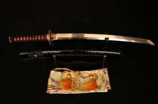   Steel Full Tang Blade 31Japanese Samurai Sword Wakizashi  