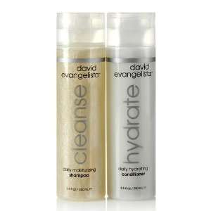  David Evangelista Cleanse and Hydrate Hair Care Duo 