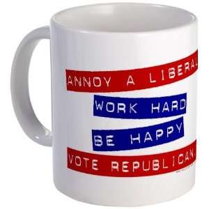 Annoy a Liberal Political Mug by   Kitchen 