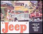 1962 Jeep Dlx Brochure 12pgs CJ 5 CJ 3 Wagoneer Panel