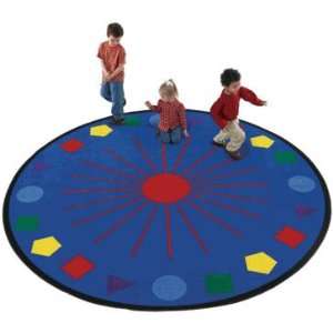   Galore 8 Ft Round Childrens Rug by Flagship Carpets