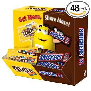 Ms Snickers Mix, King Size, 48 Count  Grocery & Gourmet 