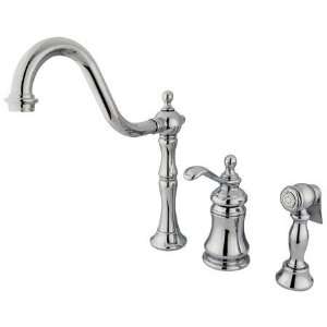 Gourmetier GS7801TPLBS Templeton Widespread Kitchen Faucet with Single 