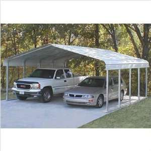  Versatube CM224xxx120 12 H x 24 W Carport with 2 Trusses 