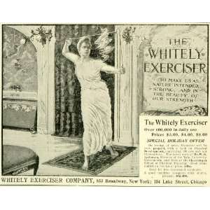  1897 Ad Whitely Exerciser Dr. W G Anderson Yale University 