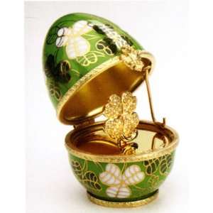  Faberge Egg   Petite Clover Egg