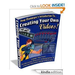   Business Glamour VIdeographer and Internet Marketer Doug CHampigny