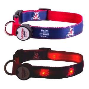  University of Arizona Wildcats Lighted LED Dog Collar 