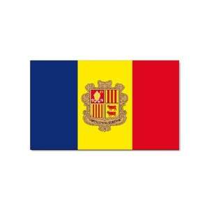  Andorra Flag Sticker 