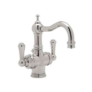 Rohl Faucets U 1370LS Georgian Era Triflow 2 Lever Lavatory Faucet 