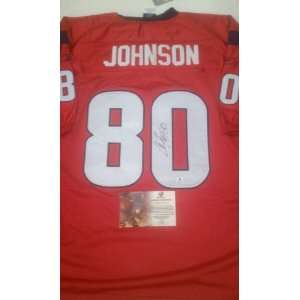 Andre Johnson Signed Authentic Houston Texans Jersey