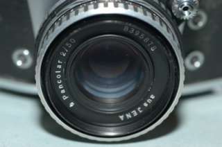 Exakta VX1000 Travemat with 50mm f2 Zeiss Jena Pancolor lens Nice Ex++ 