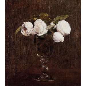   Théodore Fantin Latour   24 x 28 inches   Vase of 