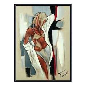     Elle   Artist Pierre Farel  Poster Size 27 X 19