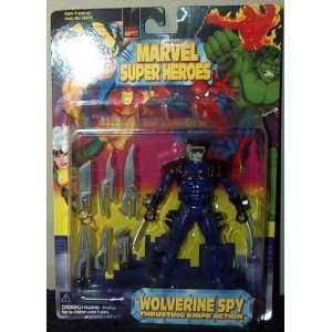  Marvel Superheroes Wolverine Spy Action Figure with 