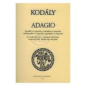  Adagio for Violin (viola, cello, or double bass) and Piano 