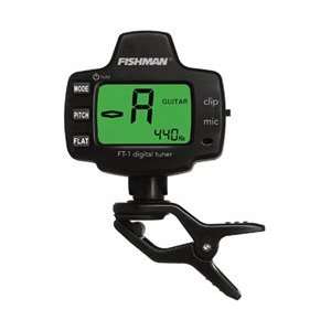  Fishman FT 1 Digital Clip On Tuner Musical Instruments