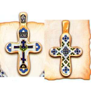  Sterling Silver & Gilt, Orthodox Cross 