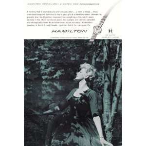  Hamilton Watches Vintage Ad   1960s # 167