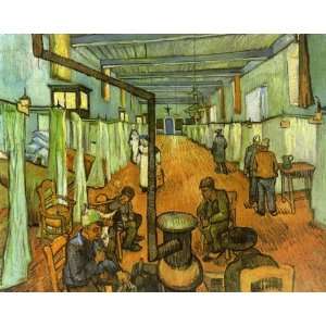  Oil Painting Ward in the Hospital at Arles Vincent van 