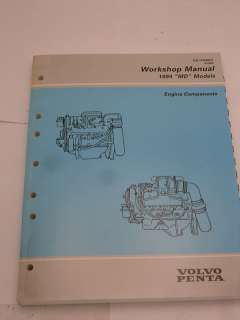 Volvo Penta MD 1994 Engine Components manual  