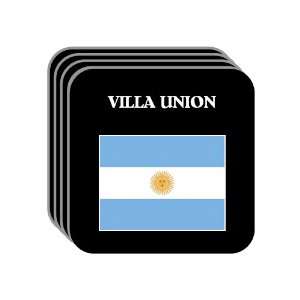 Argentina   VILLA UNION Set of 4 Mini Mousepad Coasters